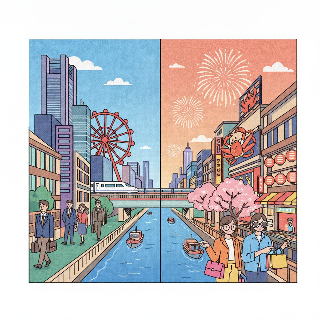 choosing-your-osaka-home-kita-vs-minami