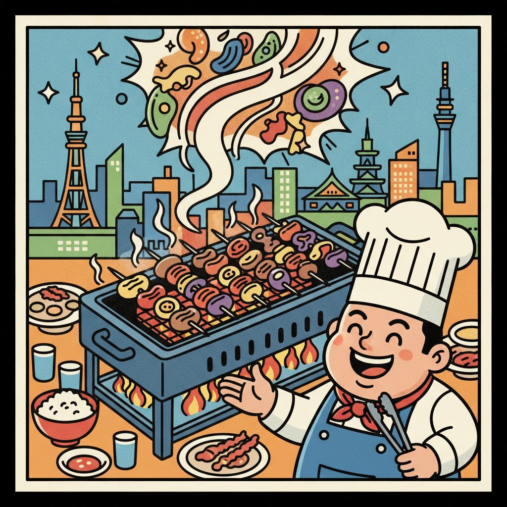 horumon-yaki-osaka-japanese-dish-edible-internal-organs-grilled-beef-pork-soul-food-post-war-japan-izakayas-offal-flavor-comforting-food