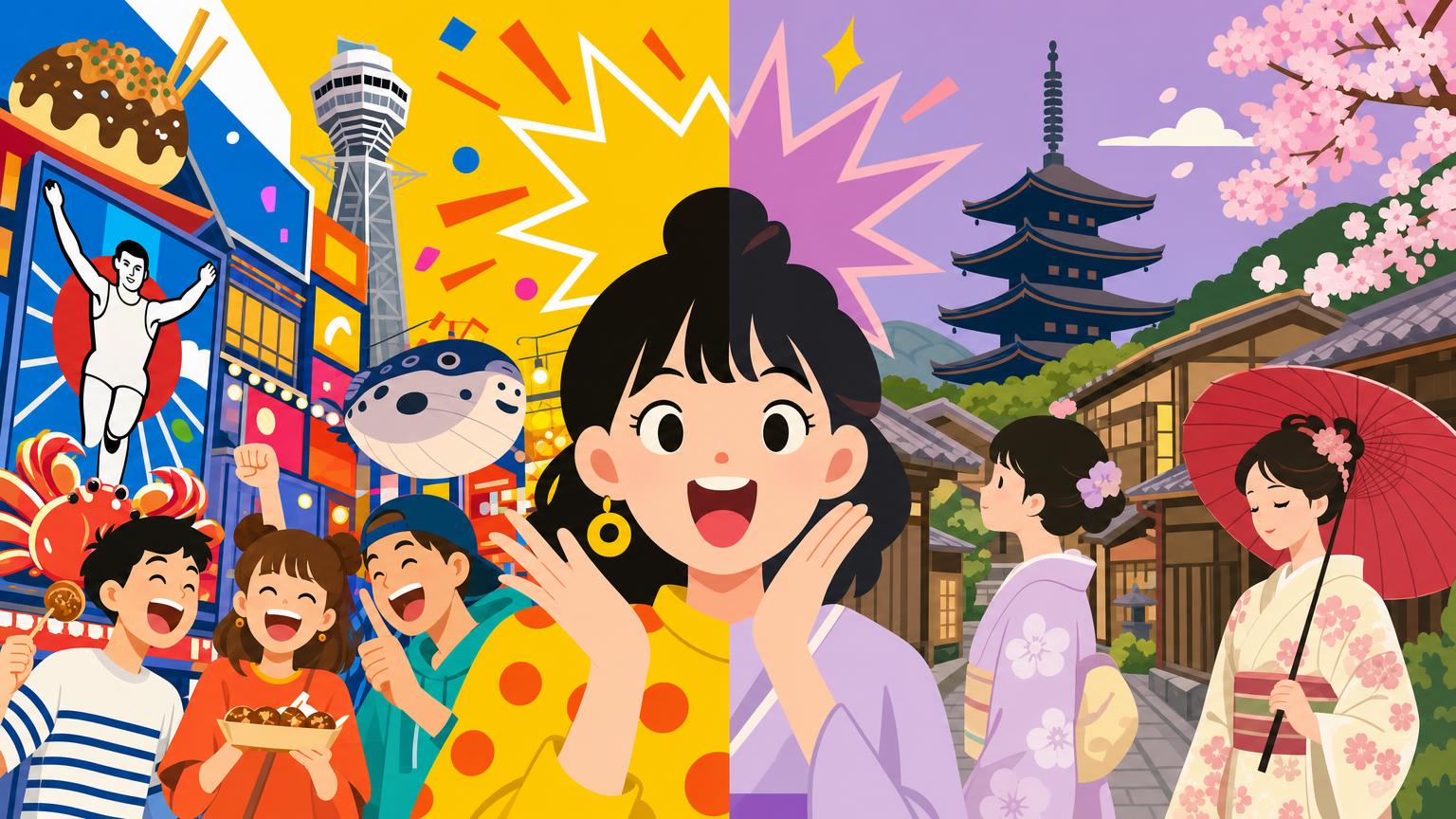 osaka-compared-with-kyoto-omoshiroi-versus-elegant