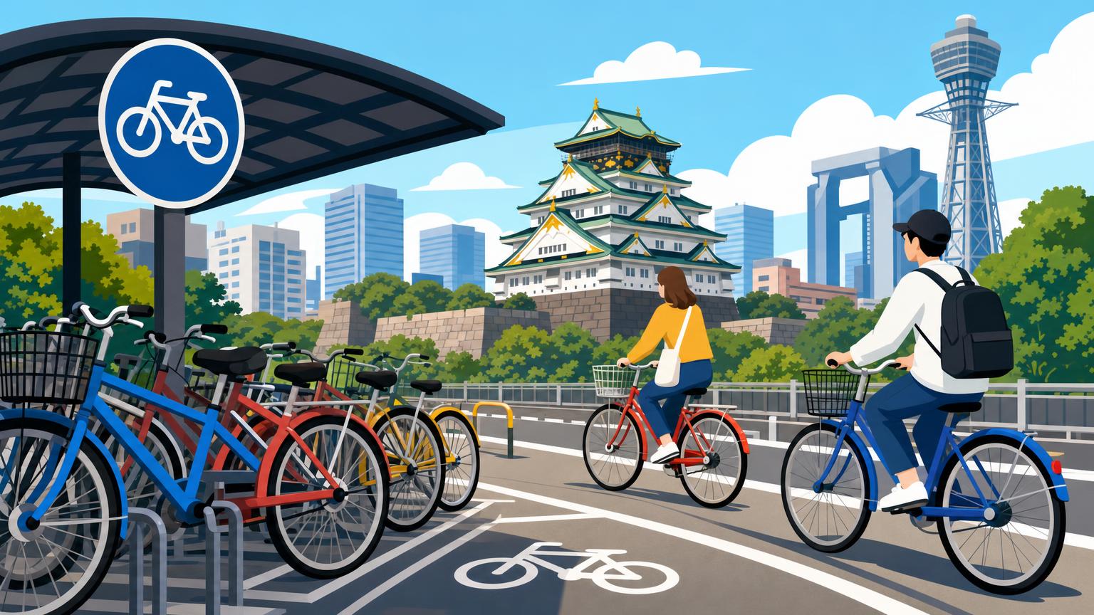 Navigating Osaka by Bicycle: Understanding Local Etiquette and Parking Rules