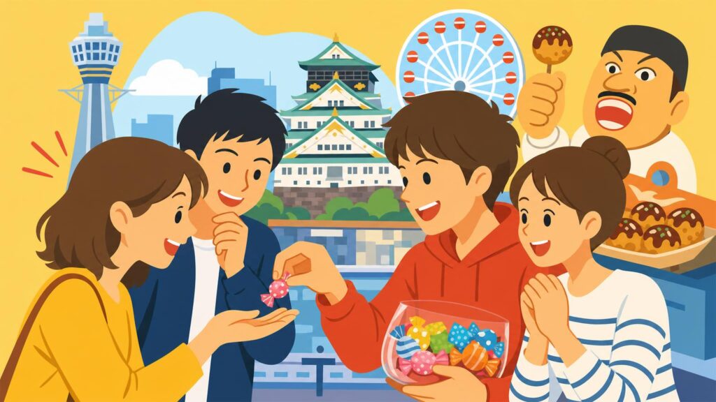 The Unspoken Social Rules of Giving and Receiving Ame-chan in Osaka