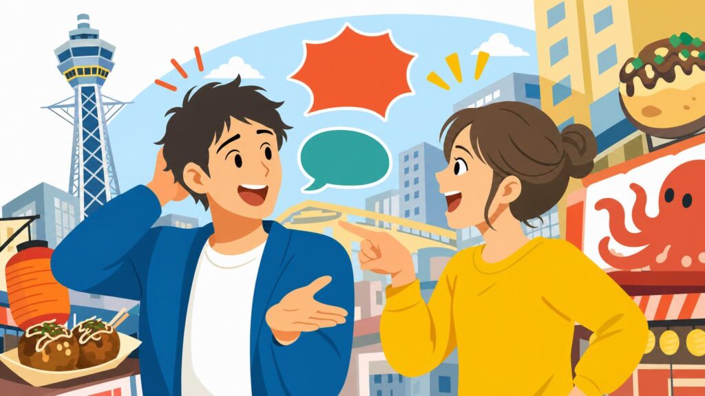 Conversational Patterns in Osaka-ben: How to Understand and Respond to the Friendly Tsukkomi in Daily Chats