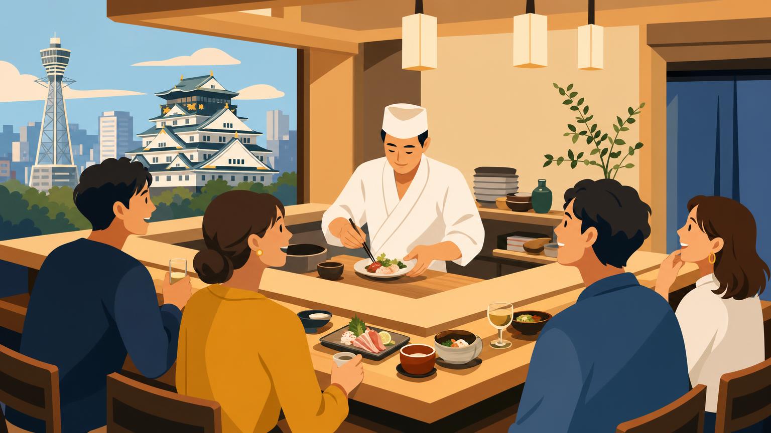 How to Navigate and Enjoy Osaka’s Counter-Style Kappo Restaurants Like a Local