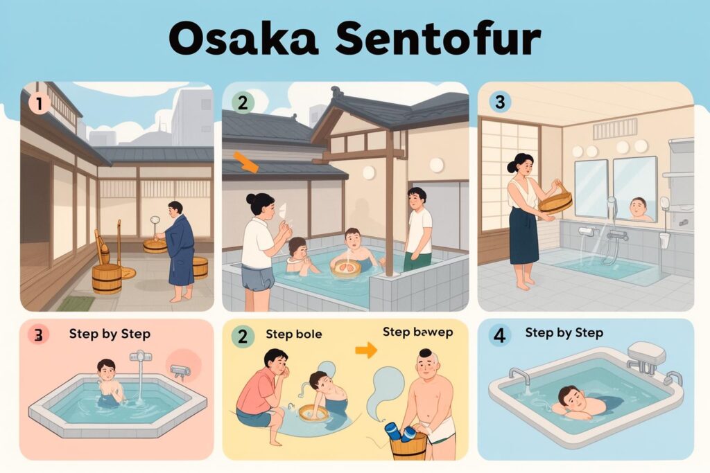 Sentō Drawing Steam, Souls, and the Unspoken Rules: A Deep Dive into Osaka’s ...