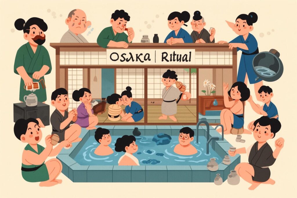 Sentō Drawing Osaka’s Steam & Soul: Weaving the Neighborhood Sentō into Your Urban ...